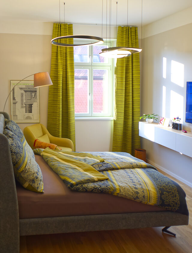Comfortable sleeping with lots of space, cosy bed and high-quality bed linen